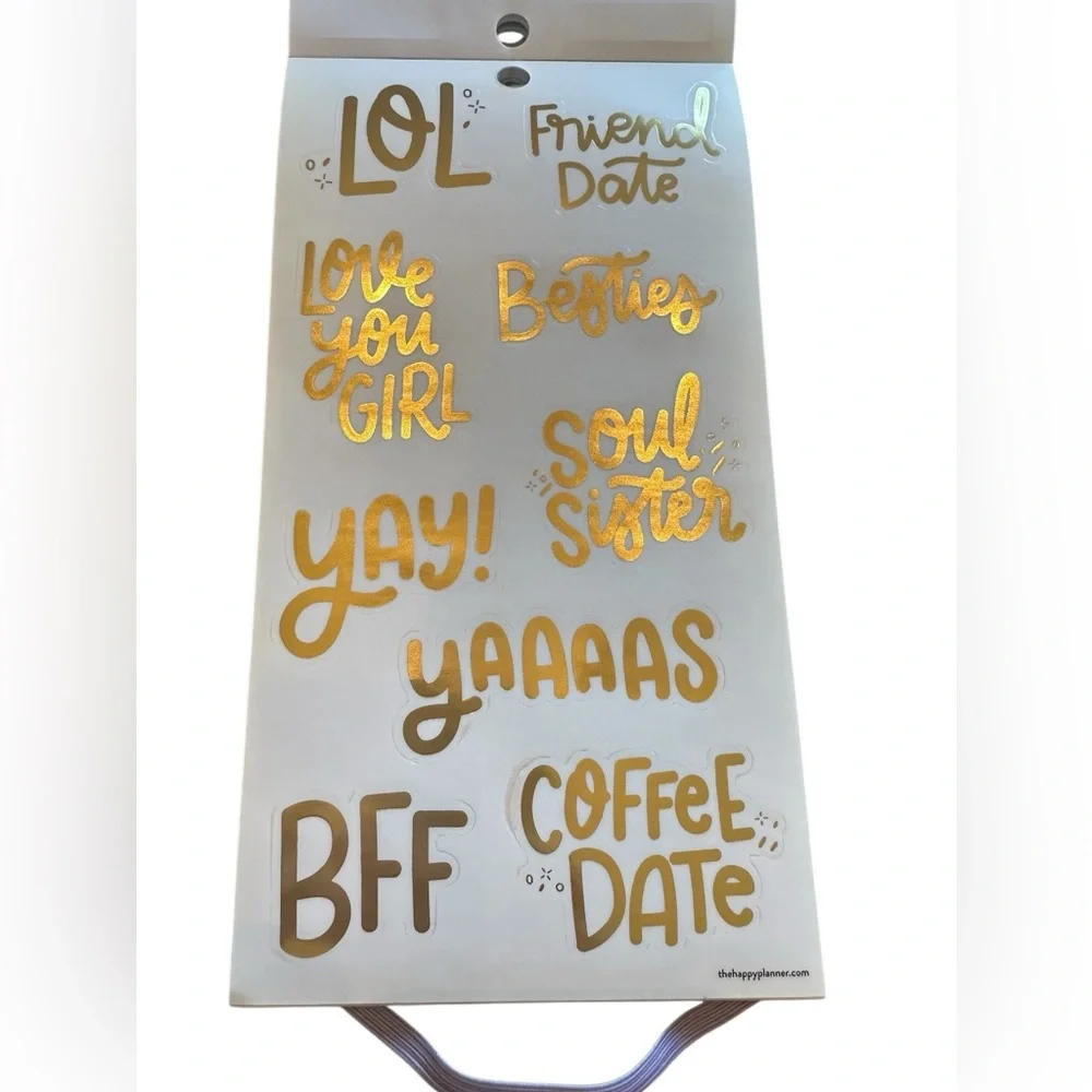 The Happy Planner Friendship 30 Page Sticker Book